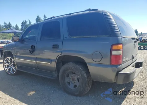 2002 Chevrolet Tahoe C1500 from USA, damaged, VIN 1GNEC13Z32R309321